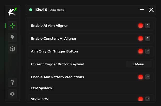 Aim Menu